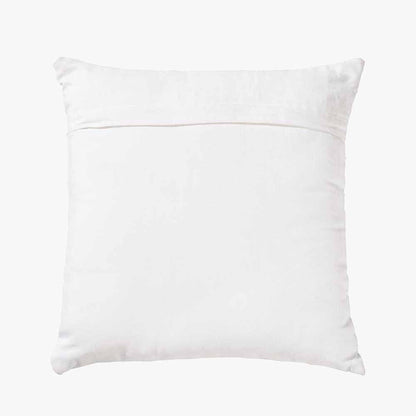 Indoor Outdoor Graphite & White Basket Weave Design Scatter Cushion