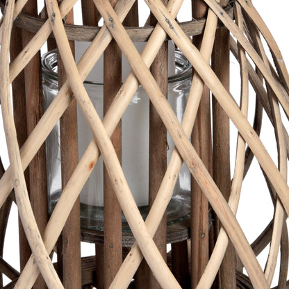 Wicker Lantern Small