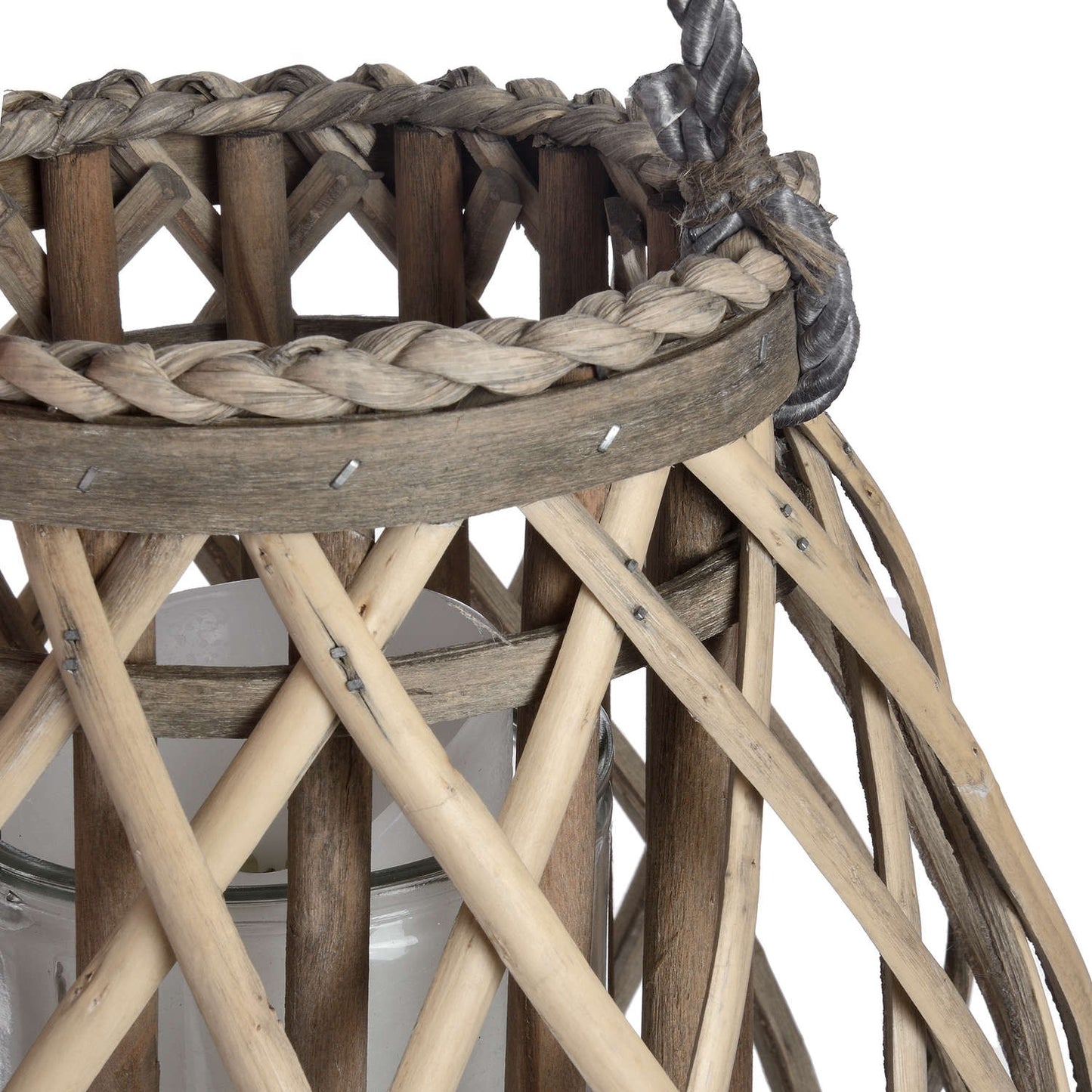 Wicker Lantern Small