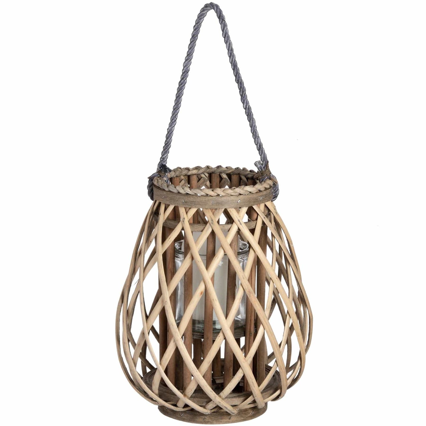 Wicker Lantern Small