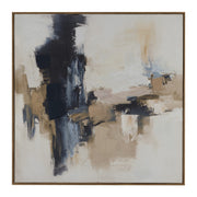 Catalina Blue & Gold Canvas Wall Art