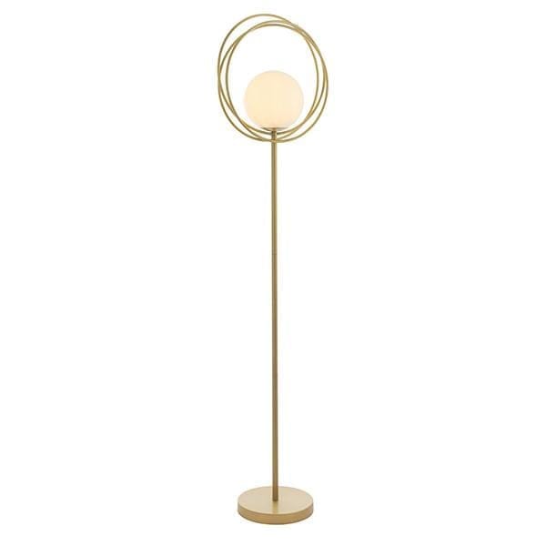 Juno Brushed Gold Floor Lamp