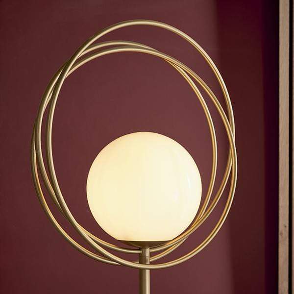 Juno Brushed Gold Floor Lamp