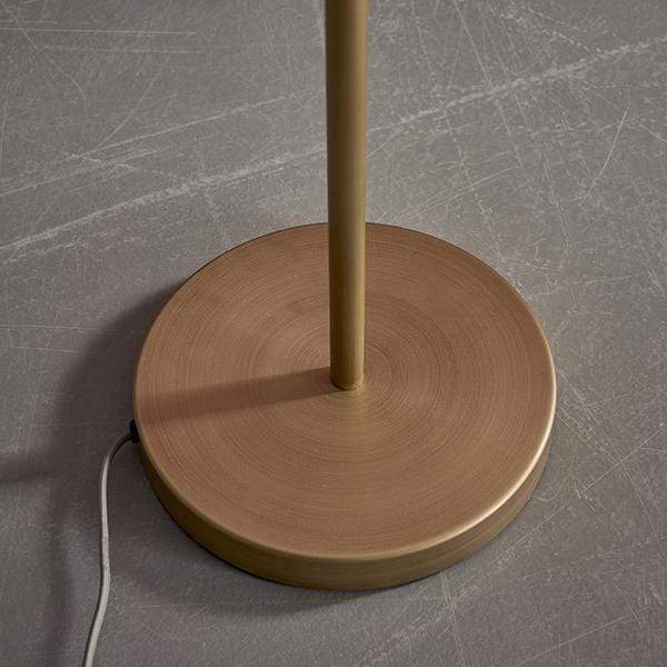 Juno Brushed Gold Floor Lamp