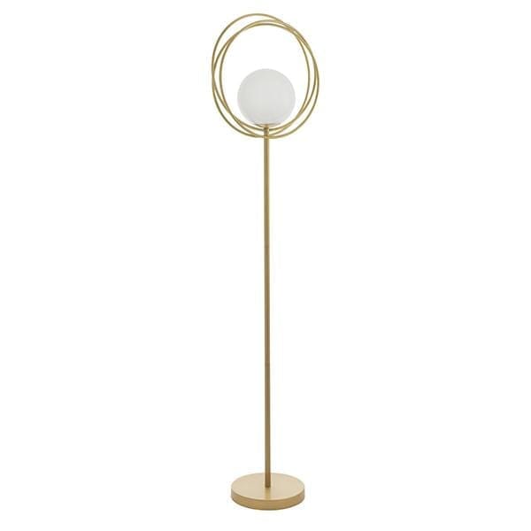 Juno Brushed Gold Floor Lamp