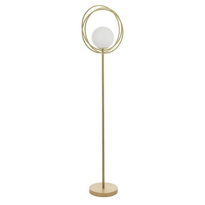 Juno Brushed Gold Floor Lamp