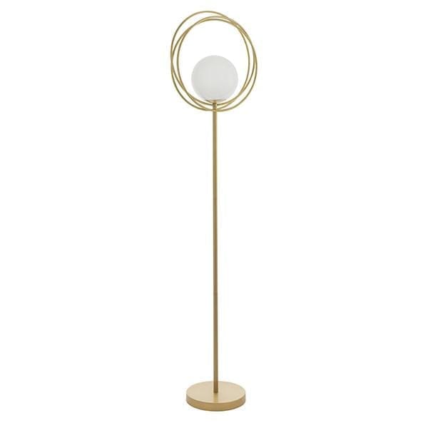 Juno Brushed Gold Floor Lamp
