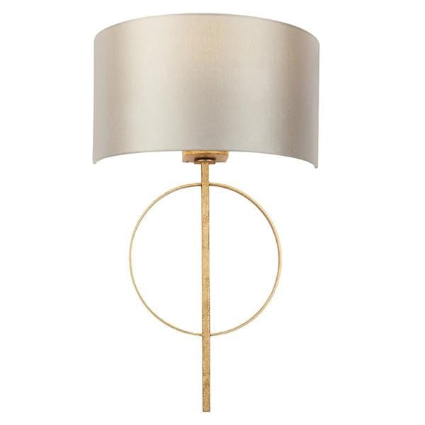 Charleston Antique Gold Wall Light with Choice of Shade