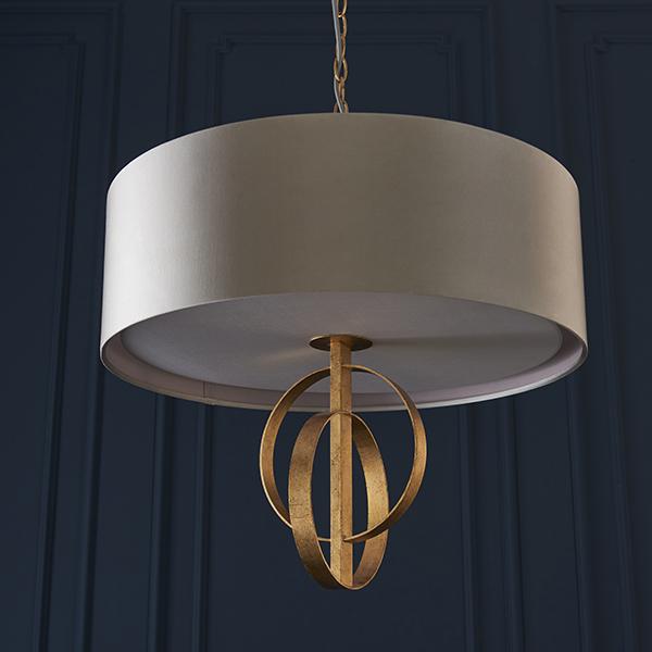 Charleston Antique Finish 3 Light Pendant