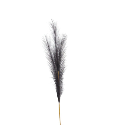 Grey Faux Pampas Grass Stem Bundle