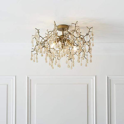 Eve 3 Light Semi Flush Ceiling Light