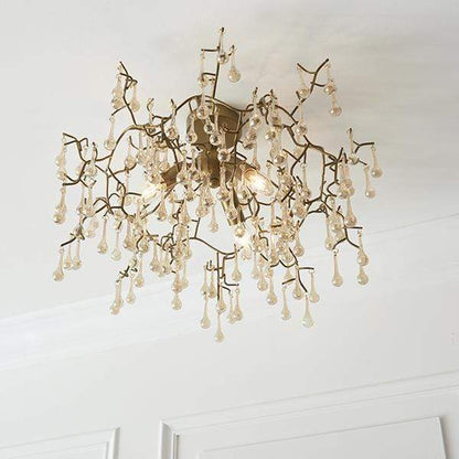 Eve 3 Light Semi Flush Ceiling Light