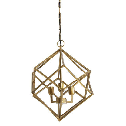 Drizella 3 Light Gold Pendant