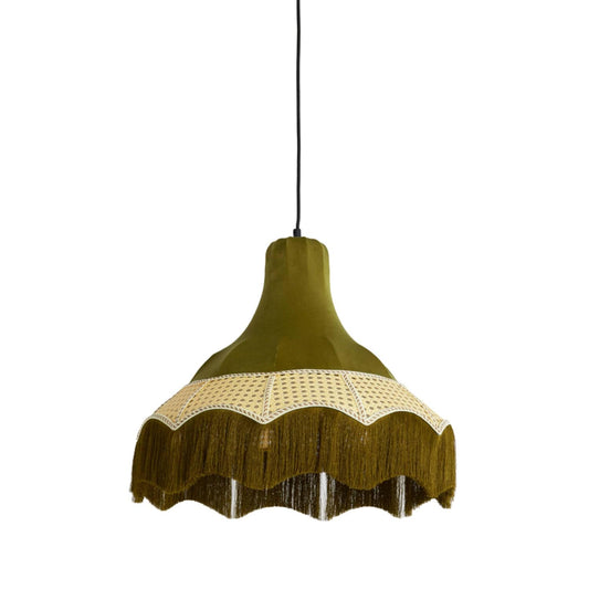 Mizia Velvet Medium 50cm Green Pendant