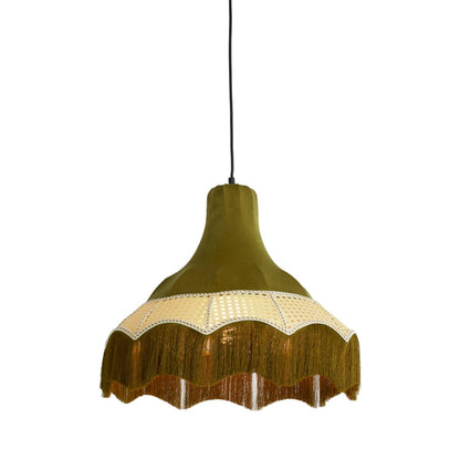 Mizia Velvet Medium 50cm Green Pendant