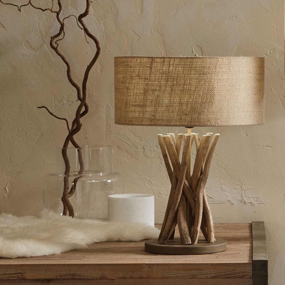 Jute Table Lamp