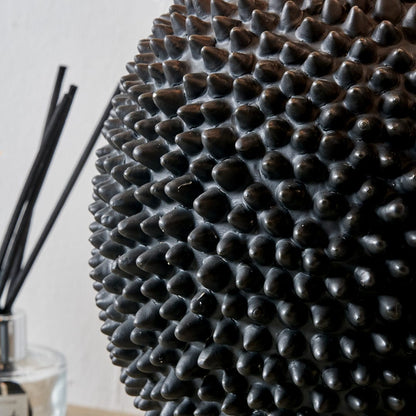 Wrenley Black Ceramic Sea Urchin Table Lamp Base