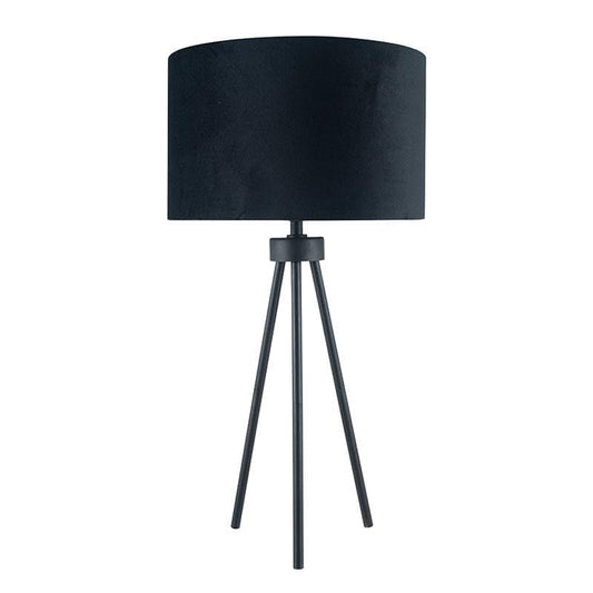 Matt Black Tripod Table lamp