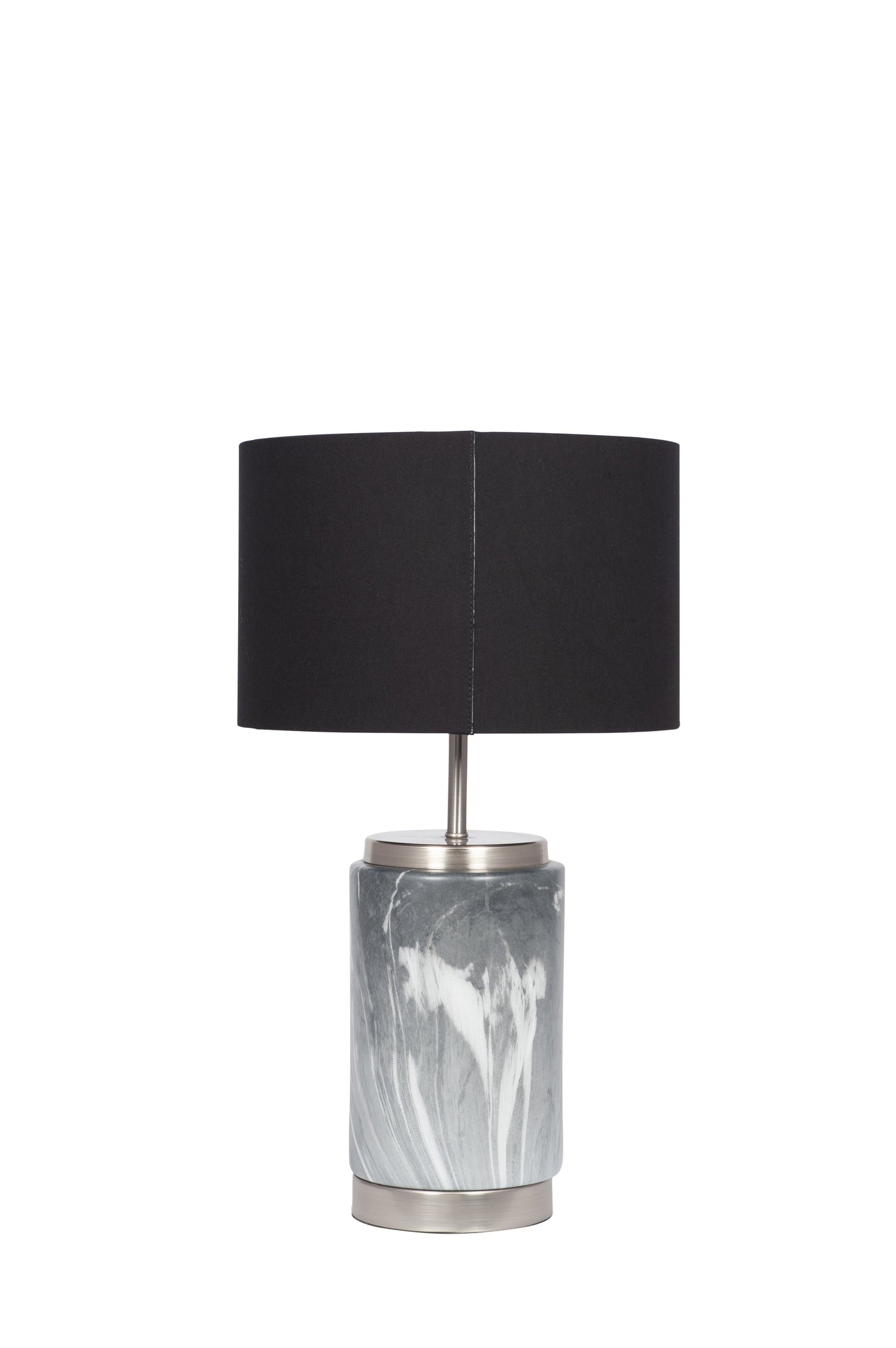 Grey Marble Effect Ceramic Table Lamp