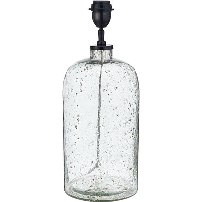 Ophelia Grey Bubble Glass Table Lamp