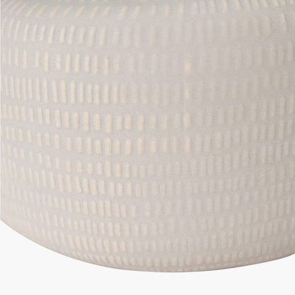 Kai Duck Egg Scratch Texture Ceramic Table Lamp