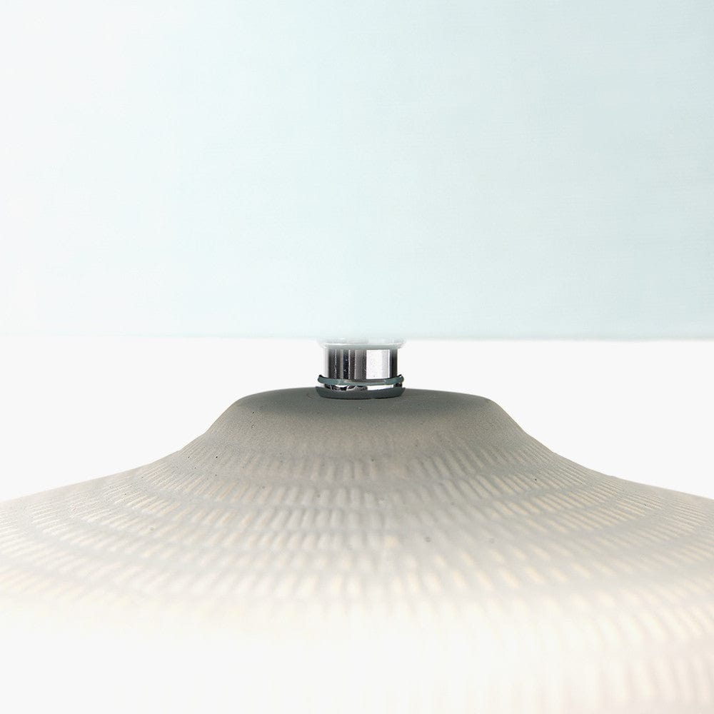 Kai Duck Egg Scratch Texture Ceramic Table Lamp