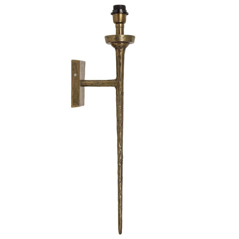 Antique Bronze Torch Wall Lamp