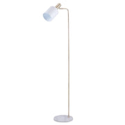 White Marble Base Retro Floor Lamp