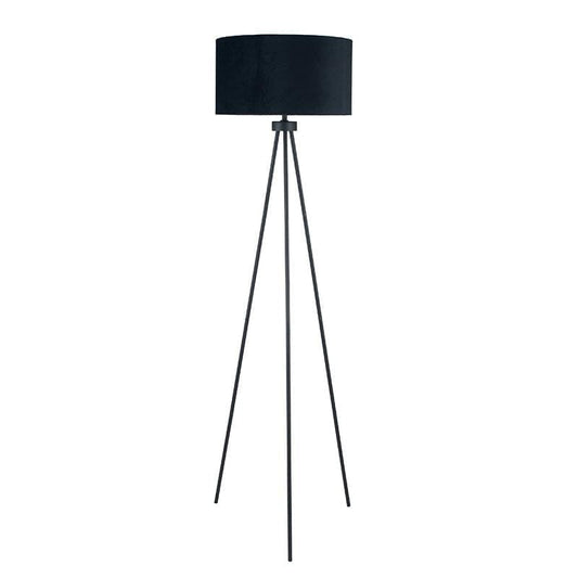 Matt Black Tripod Floor Lamp