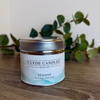 Seaside Candle Tin