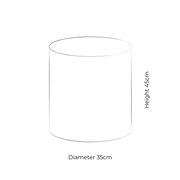 Cylinder 35cm Lampshade