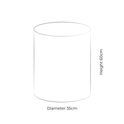 Deep Cylinder 35cm Lampshade