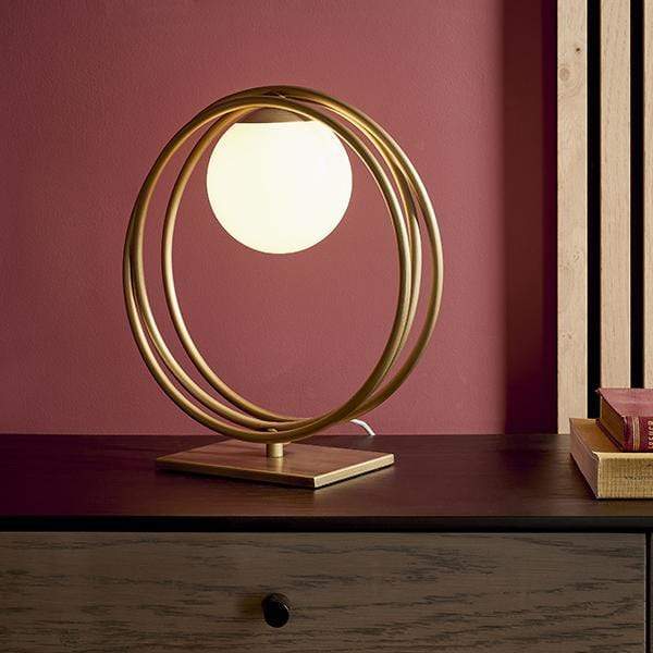 Juno Brushed Gold Table Lamp