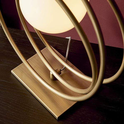 Juno Brushed Gold Table Lamp