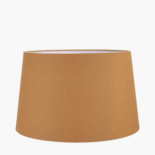 Winston Mustard Handloom Tapered Cylinder Shade