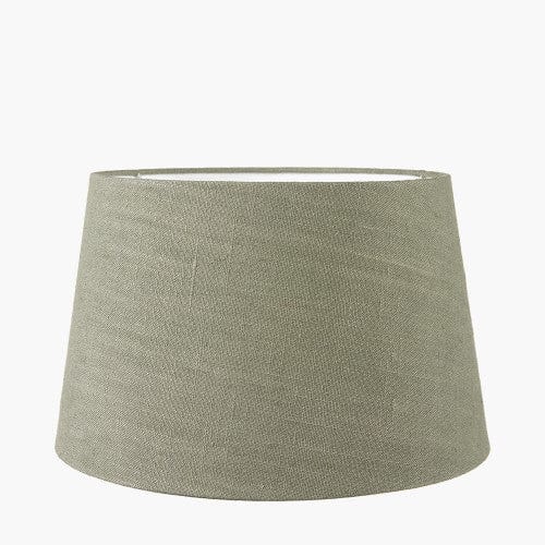 Milos Pistachio Green Linen Tapered Shade