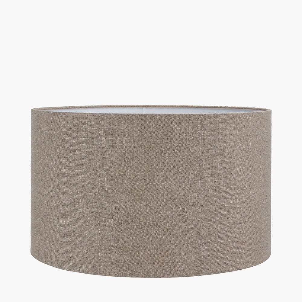 Edward Natural Linen Cylinder Shade