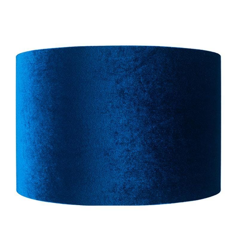 Bow Velvet Cylinder Shade - Various Colours