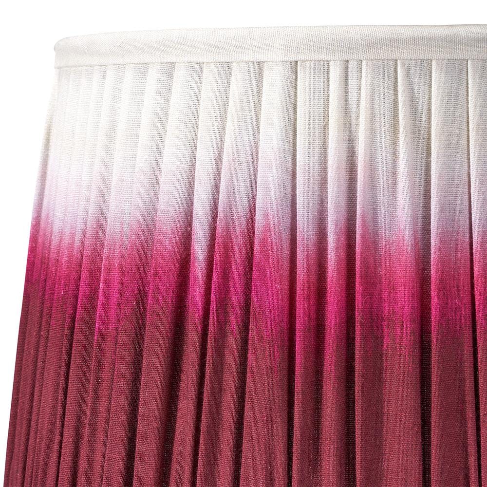 Scallop Ombre Soft Pleated Tapered Shade - Various Colours