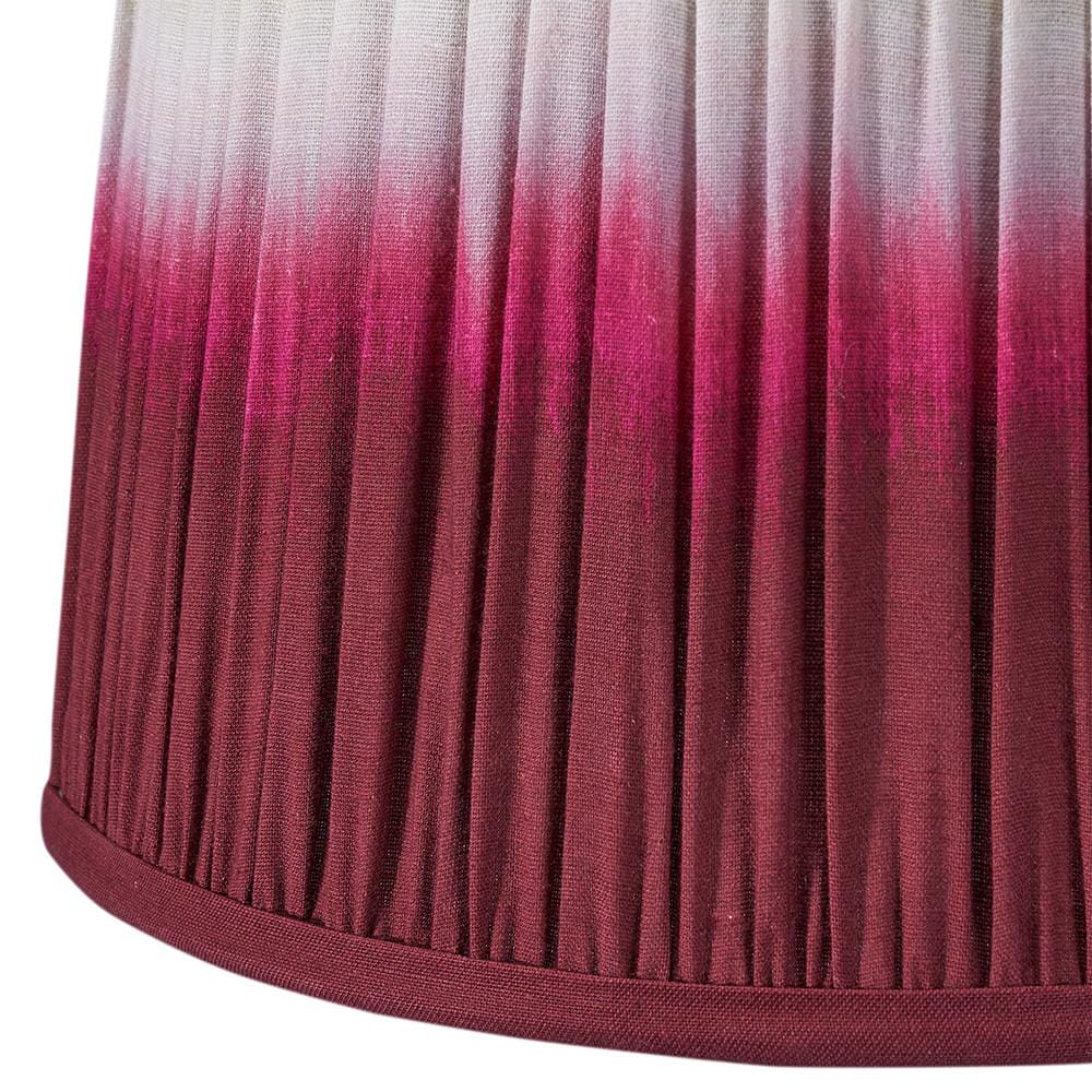 Scallop Ombre Soft Pleated Tapered Shade - Various Colours