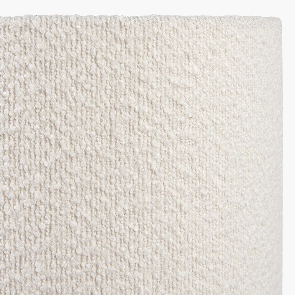 Rouen Boucle Drum Lampshade