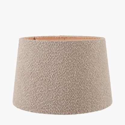 Martigues Taupe Boucle Tapered Lampshade