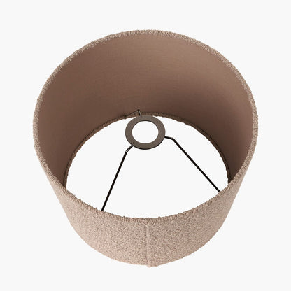 Martigues Taupe Boucle Tapered Lampshade