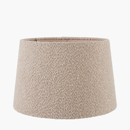 Martigues Taupe Boucle Tapered Lampshade