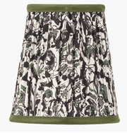 Ornella 14cm Green Floral Tapered Clip Lampshade