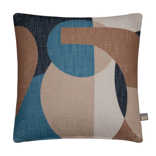 Mid Century Blue Cushion 45cm x 45cm