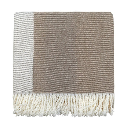 Riley Natural Throw 127cm x 178cm