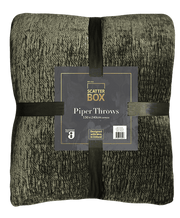 Piper Green Throw 130cm x 240cm