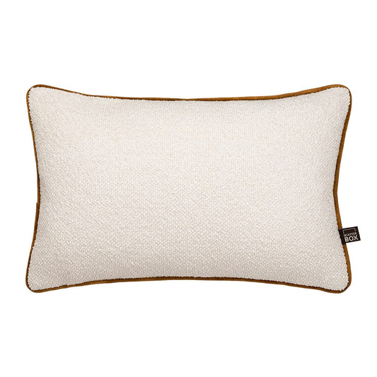 Leighton Cream & Mustard Cushion - 3 Sizes