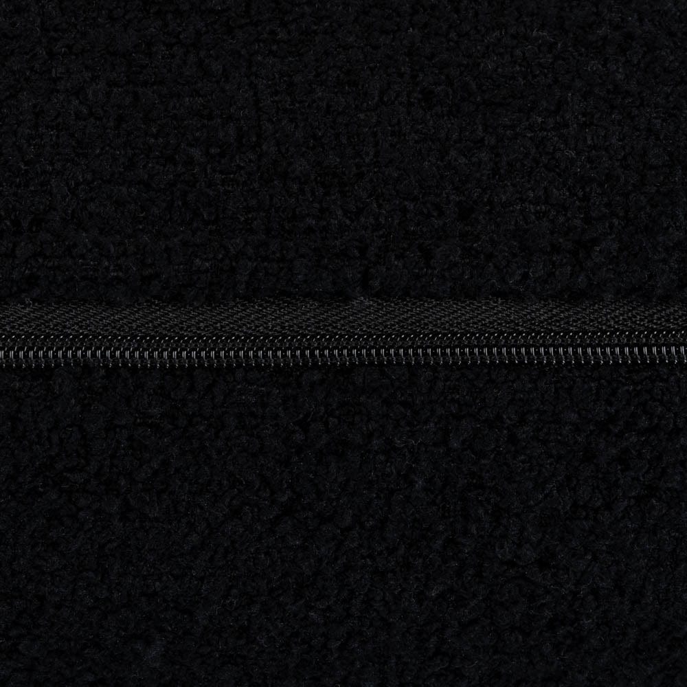 Cora Black Boucle Cushion